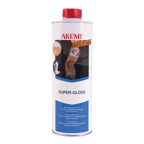 Akemi Super Gloss Stone Varnish 750 ml