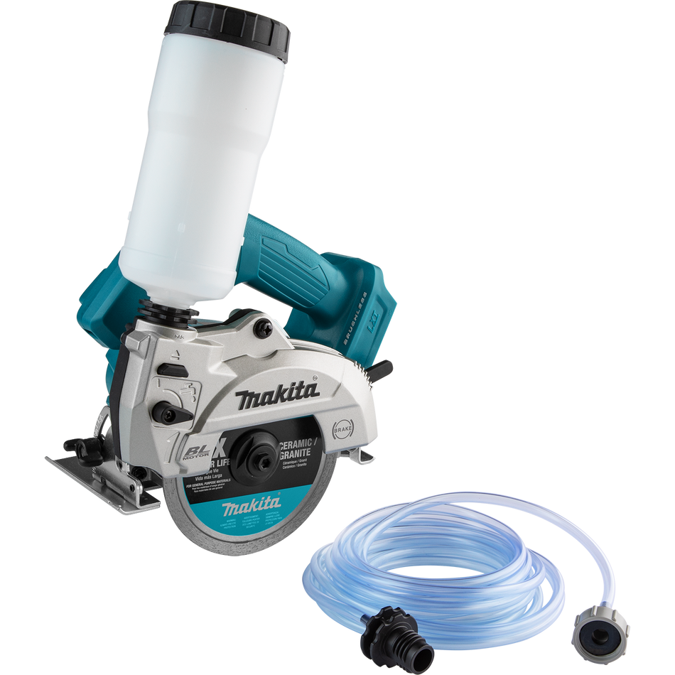 Makita 18V LXT® Lithium‑Ion Brushless Cordless 5" Wet/Dry Masonry Saw, AWS® Capable, Tool Only