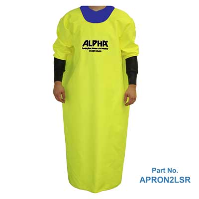 Alpha Yellow Long Sleeve APRON2LSR