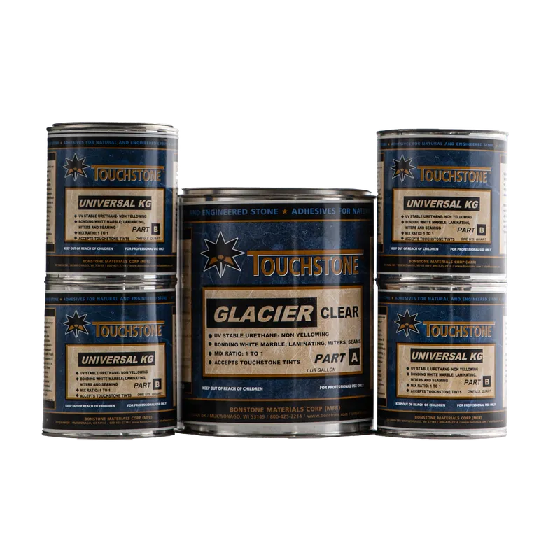 Touchstone Glacier Clear 2 Gallon Kit
