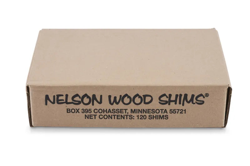 Nelson Wood Shims 120 Pieces per box