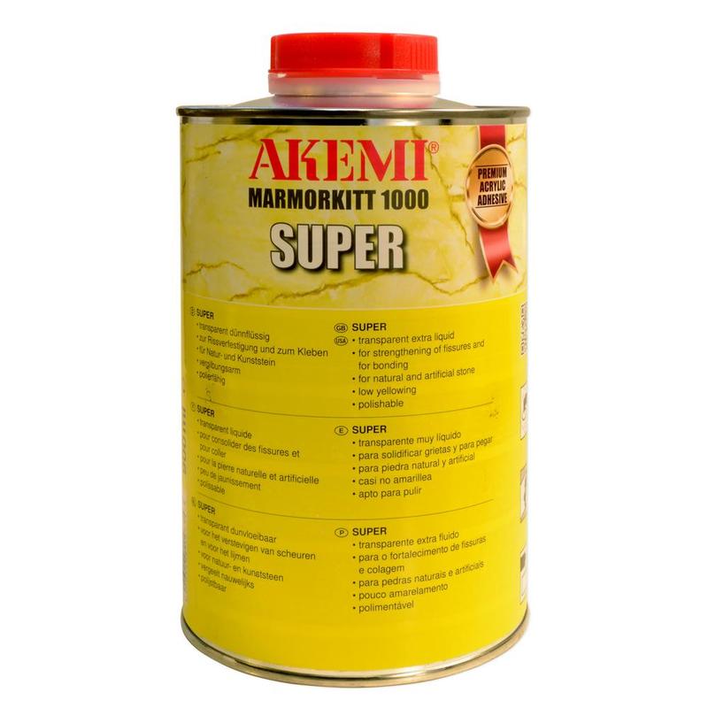 Akemi Marmorkitt 1000 Acrylic Super Penetrating Adhesive 1 QT