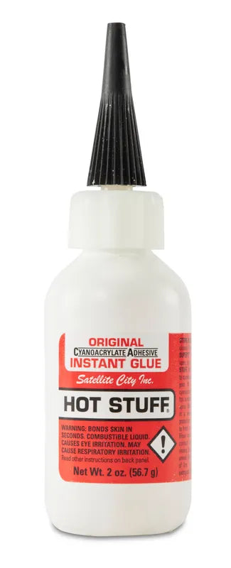 Satellite City Hot Stuff CA Thin 2oz Clear 2oz Red