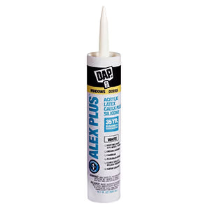 DAP White Alex Plus Caulk 10.3oz