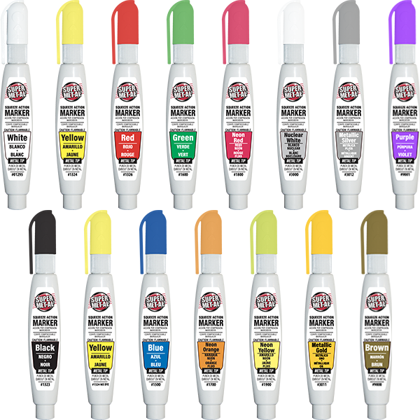 Super Met-Al White SKM Marker