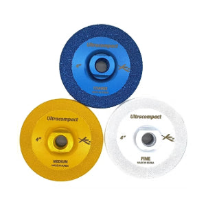 4" Xpeed Vacum Brazed Grinding Cup Wheel All Grits Course/Medium/Fine