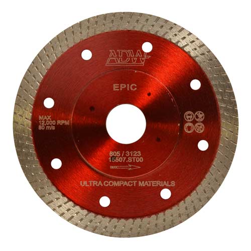 ADW EPIC Turbo Blade for Hard Materials 5"