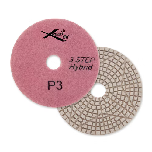 Xpeed 3 Step Polishing Pad Star Shape P3