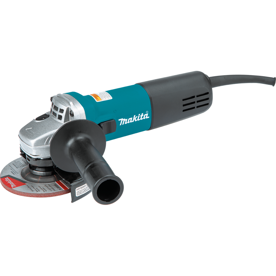 Makita 4‑1/2" Angle Grinder, with AC/DC Switch