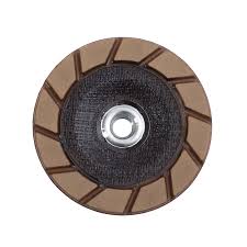 5" Plastic Brown Cup Wheel