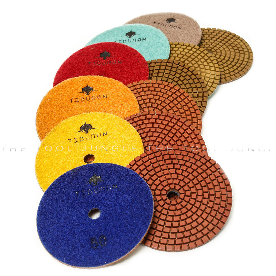 4" Tiburon Polishing Pad 800 Grit