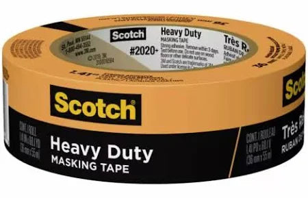 1" 3M Orange Masking Tape