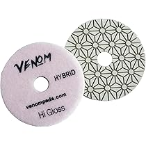 4" Venom 3 step Premium Pad Gloss