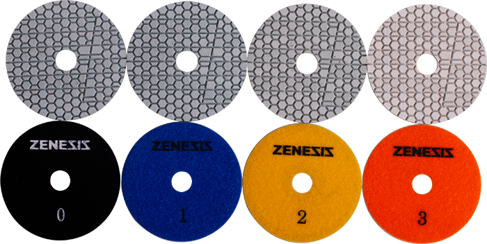 Zenesis 3 Step Polishing Pads PART 0